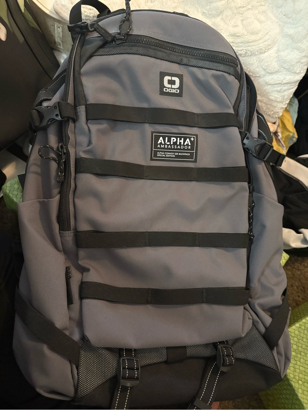 OGIO Alpha Ambassador Gray Men's Backpack
